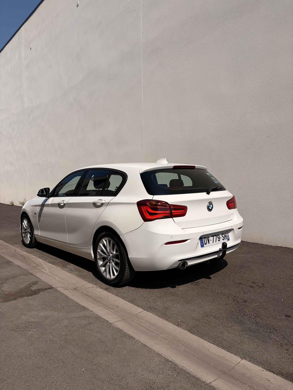 Bmw serie1 blanche — nettoyage B Clean Master