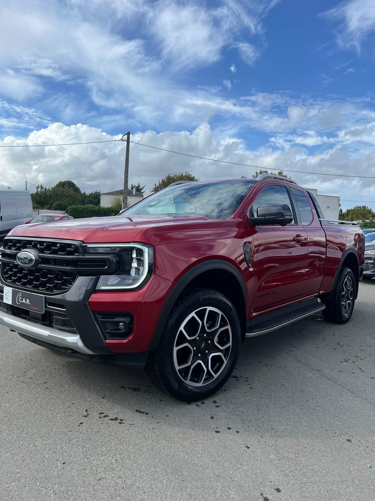 Ford ranger wildtrak rouge — nettoyage B Clean Master
