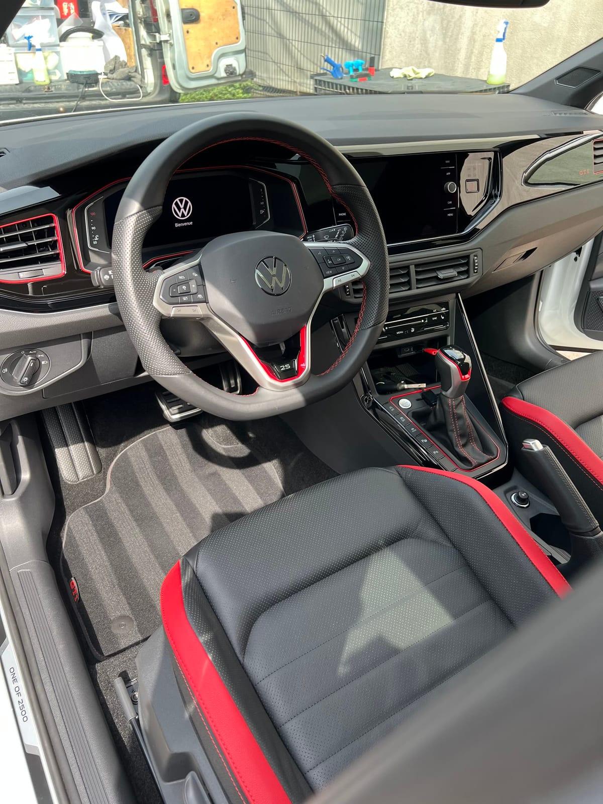 Vw polo gti blanche — nettoyage B Clean Master